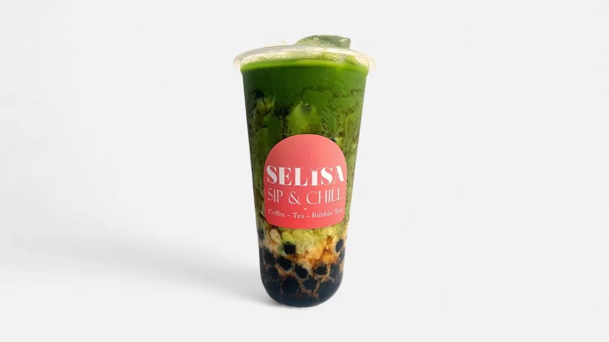 Brown Sugar Matcha Bubble Milk