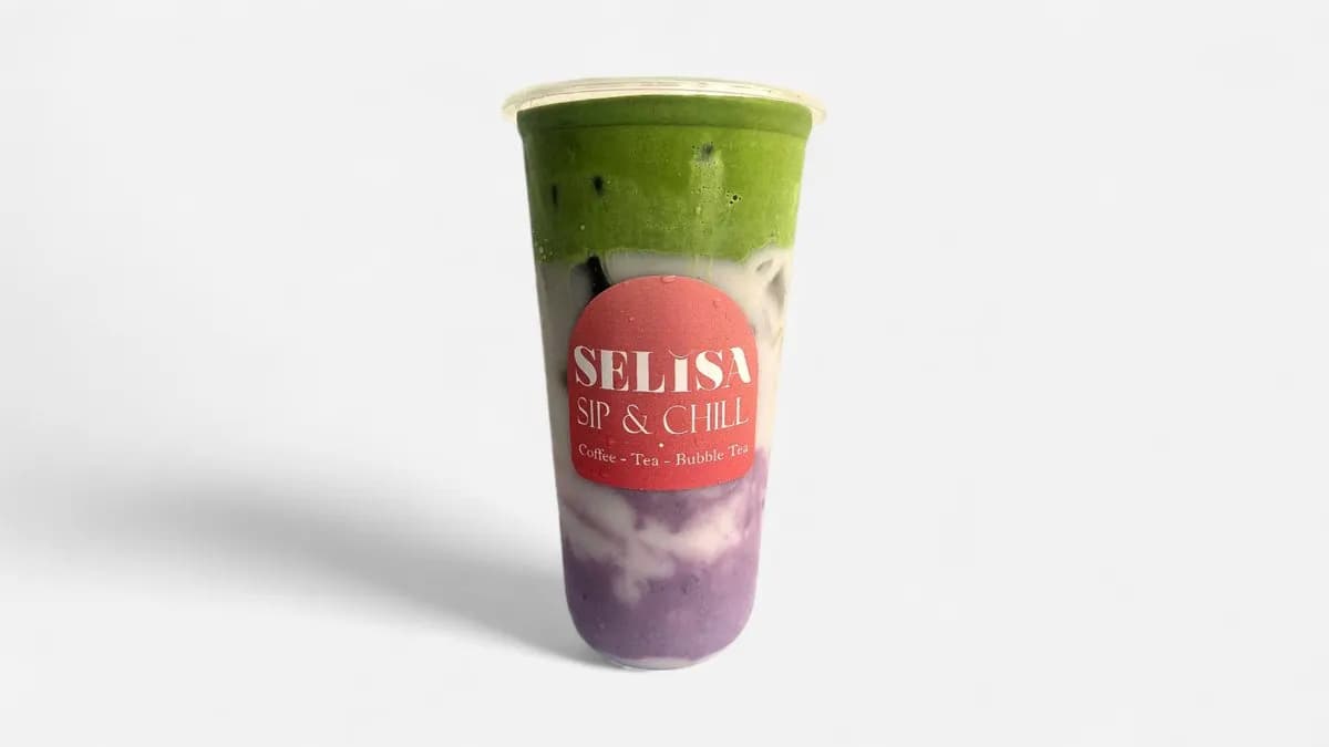 Taro Mash Cream Matcha