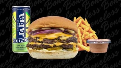 Double Cheese Jaffa Booster -ateria