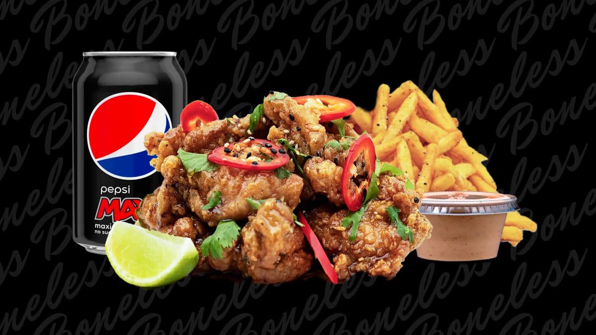 Asian BBQ Fried Chicken Bites-Ateria