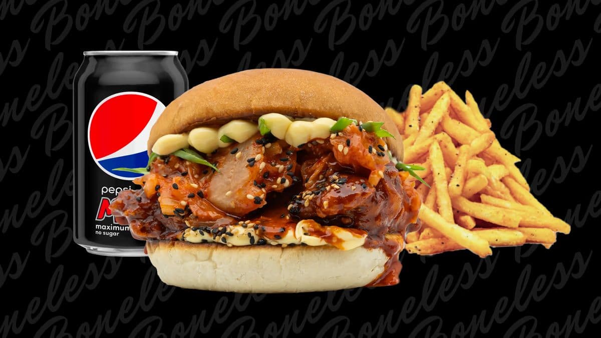 Spicy Korean Burger Ateria