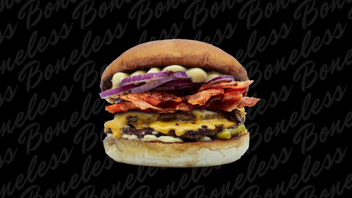 Bacon Double Cheese Smash Burger