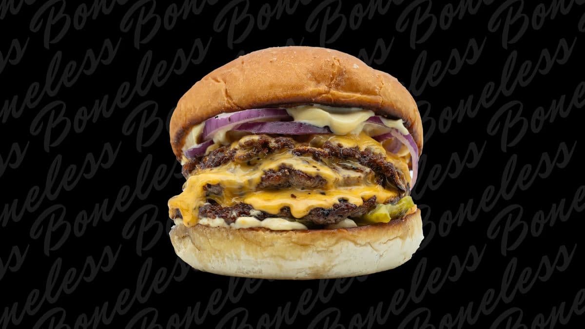 Triple Cheese Smash Burger