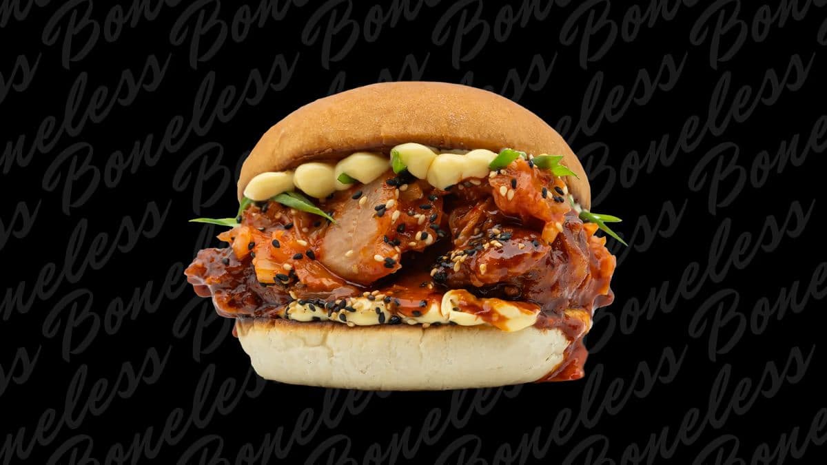 Spice Korean Chicken Burger