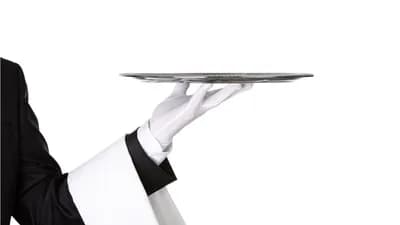 Yksi tarjoilija tapahtumaasi